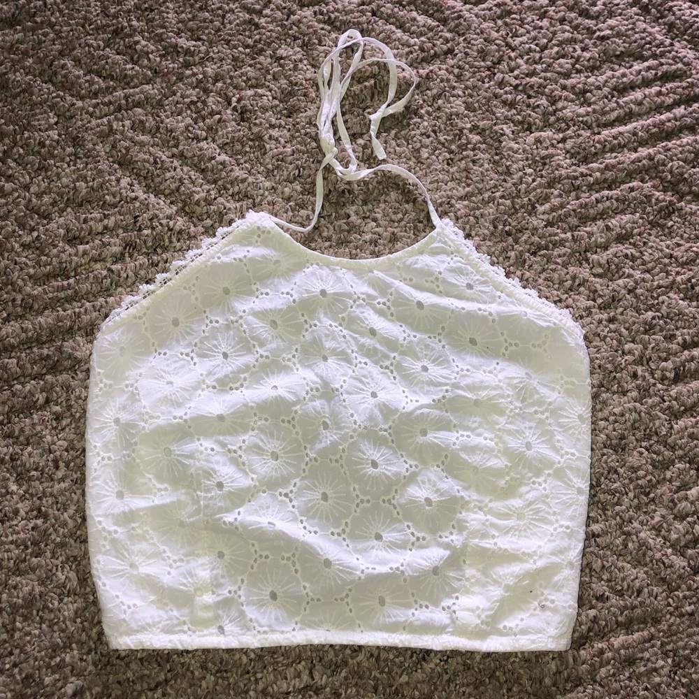EARTHBOUND LACE CROP TOP